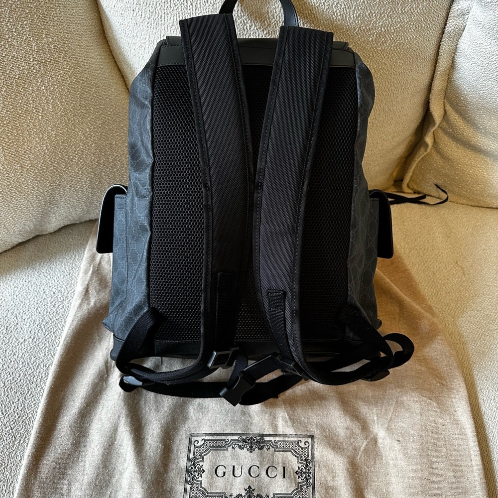 Gucci GG Black Bacpack